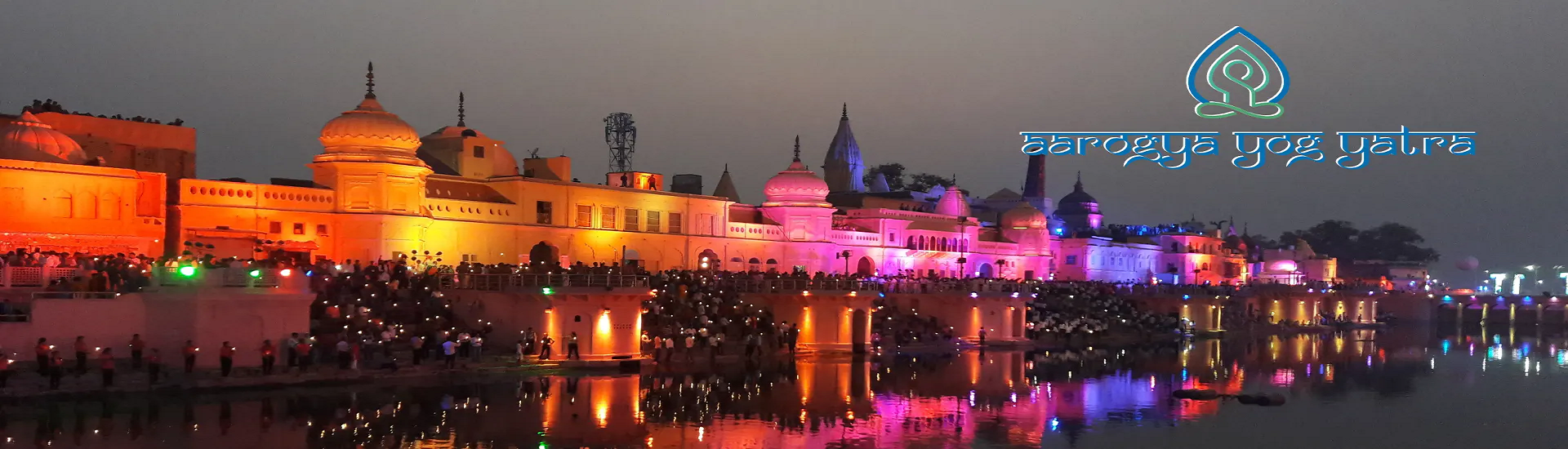 Ayodhya Ghats Evening Aarti